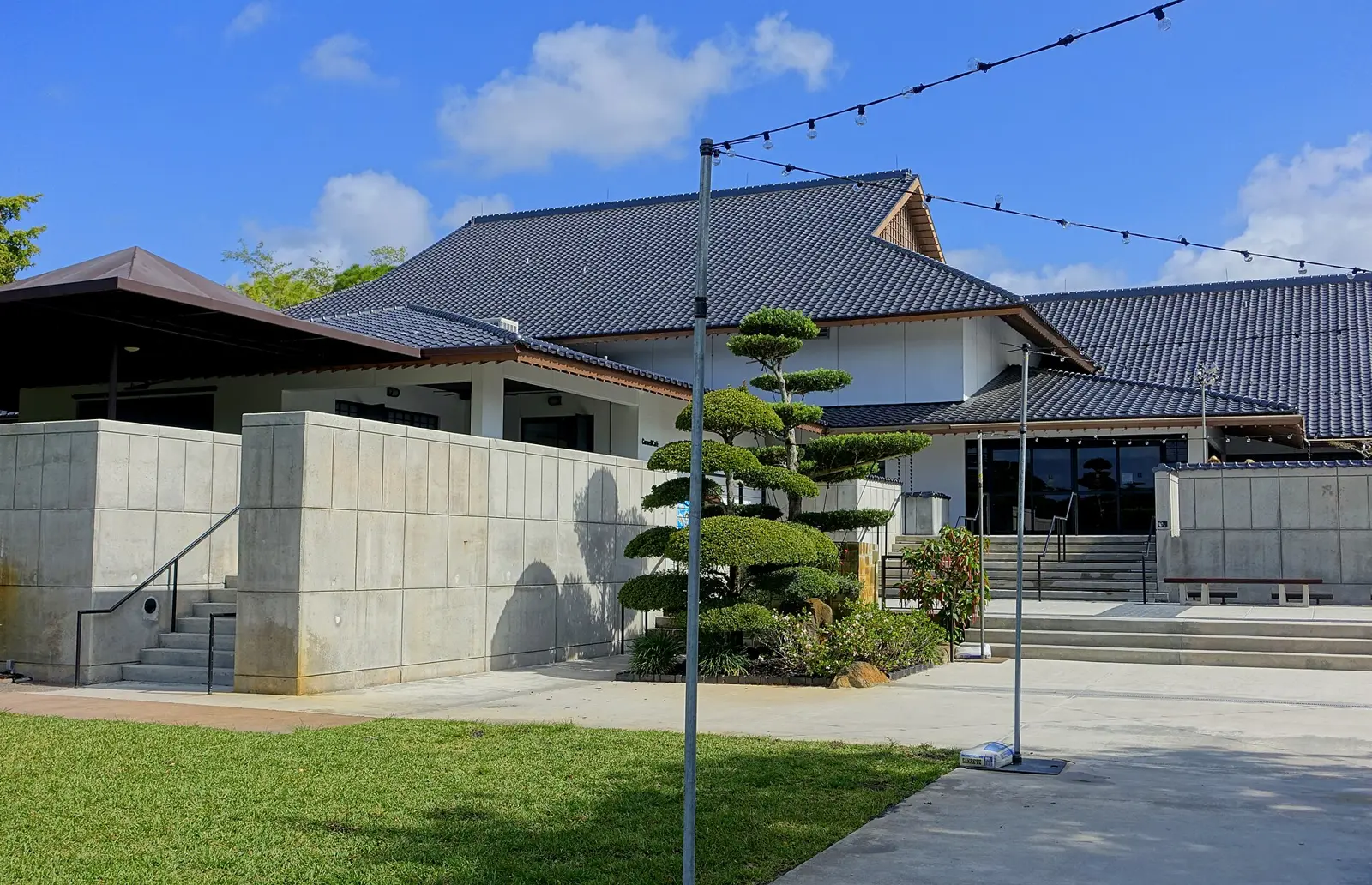 The museum building at the Morikami Museum and Japanese Gardens, west of Delray Beach.