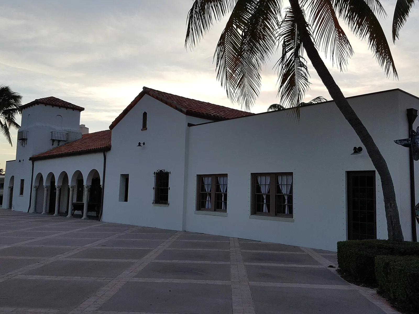 The Florida East Coast Railway passenger station on South Dixie Highway in Boca Raton.